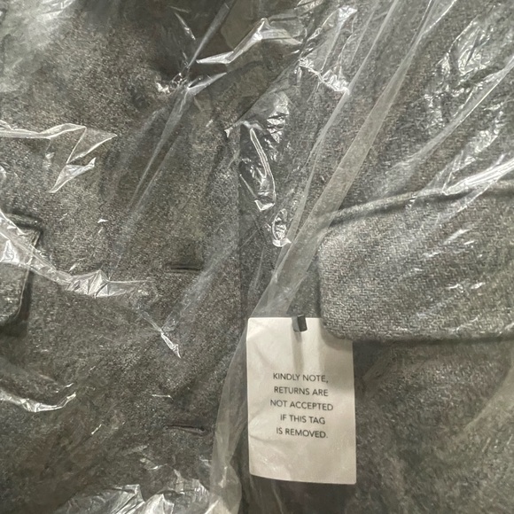 HELSA ITALIAN WOOL BLEND TOPCOAT SIZE SMALL NWT - Picture 5 of 5